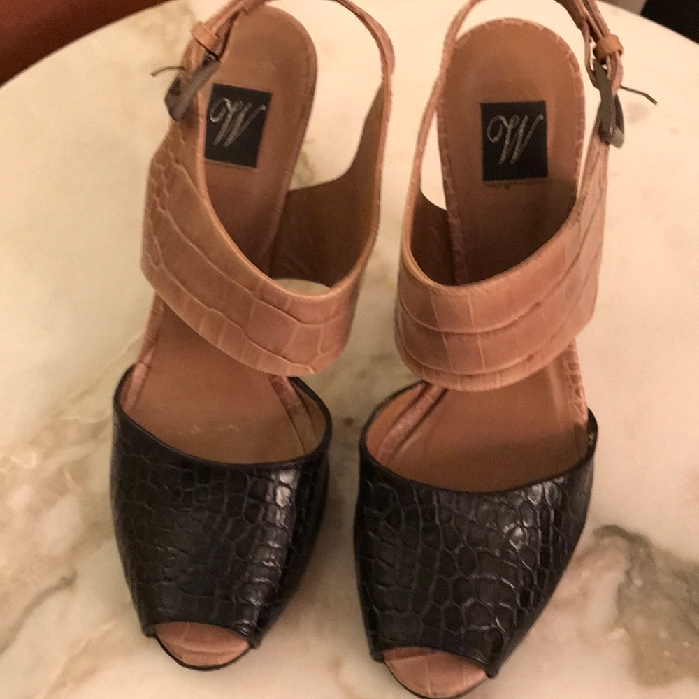 Zara Croc Sandals